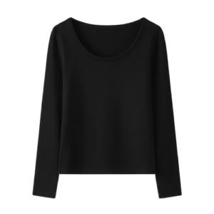 Soft-Touch U-Neck Essential Tee